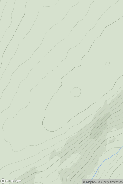 Thumbnail image for An Carr [Loch Fyne to Bute and the Firth of Clyde] [NS075929] showing contour plot for surrounding peak